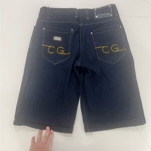Vintage Y2K Coogi Baggy Denim Shorts – Size 34